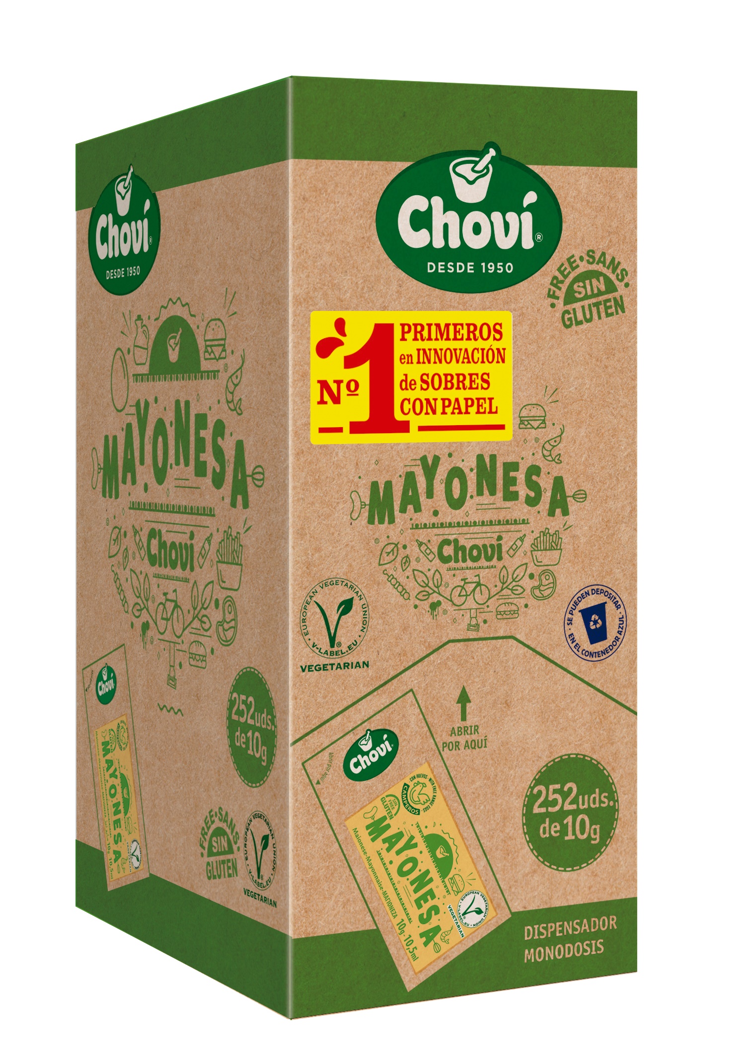 CHOVI MAYONESA SOBRES 252u