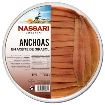 ANCHOA ACEITE GIRASOL 420G