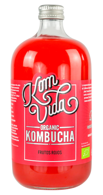 KOMVIDA KOMBUCHA FRUTOS ROJOS 750ML