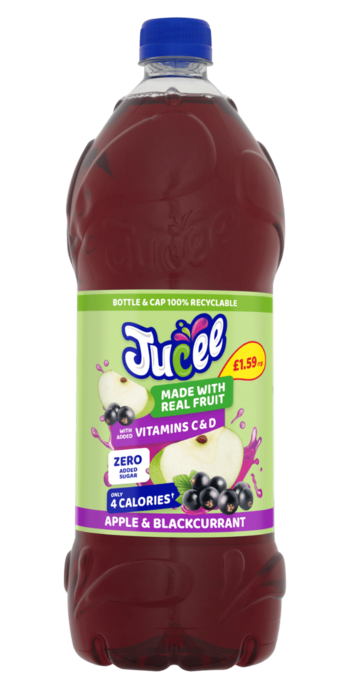 JUCEE APPLE & BLACKCURRANT 1,5L