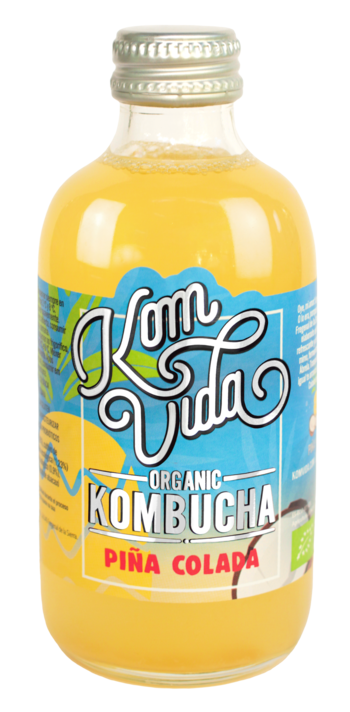 KOMVIDA KOMBUCHA PIÑA COLADA 250ML