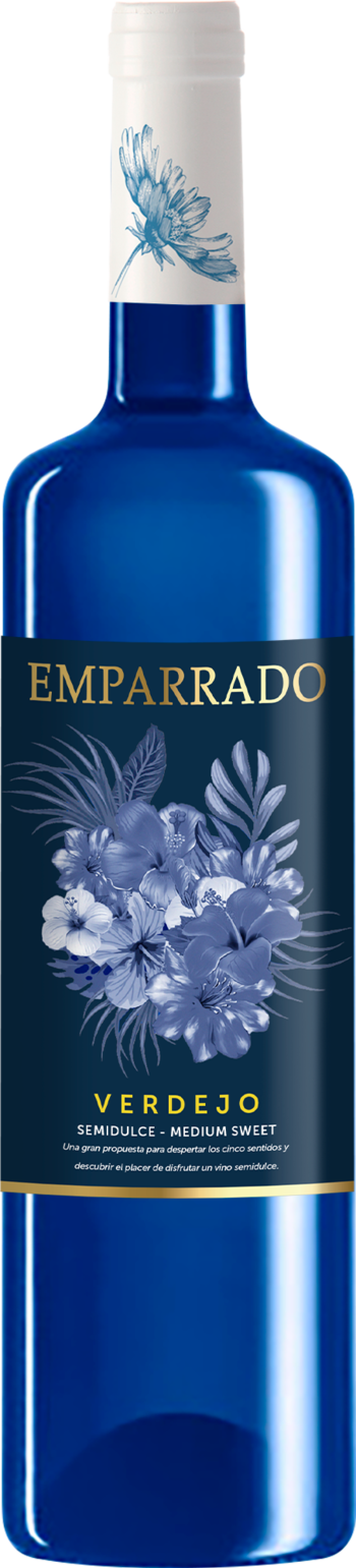 EMPARRADO SEMI AZUL