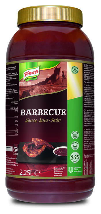 KNORR SALSA BBQ 2,25L