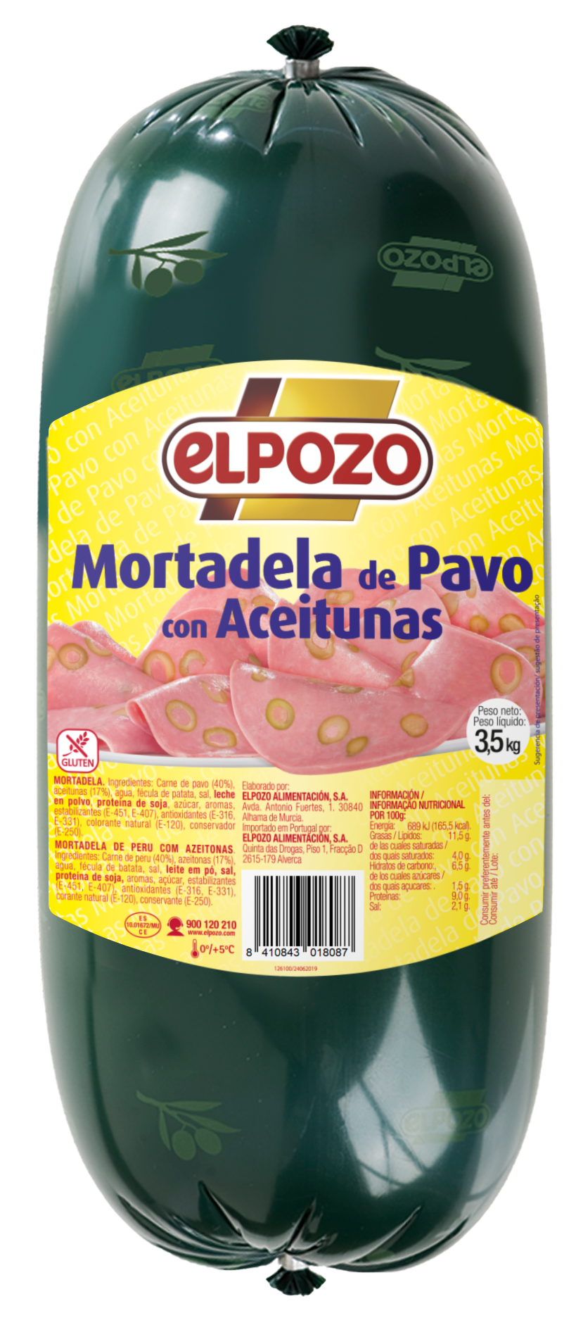 MORTADELA PAVO-ACEITUNAS