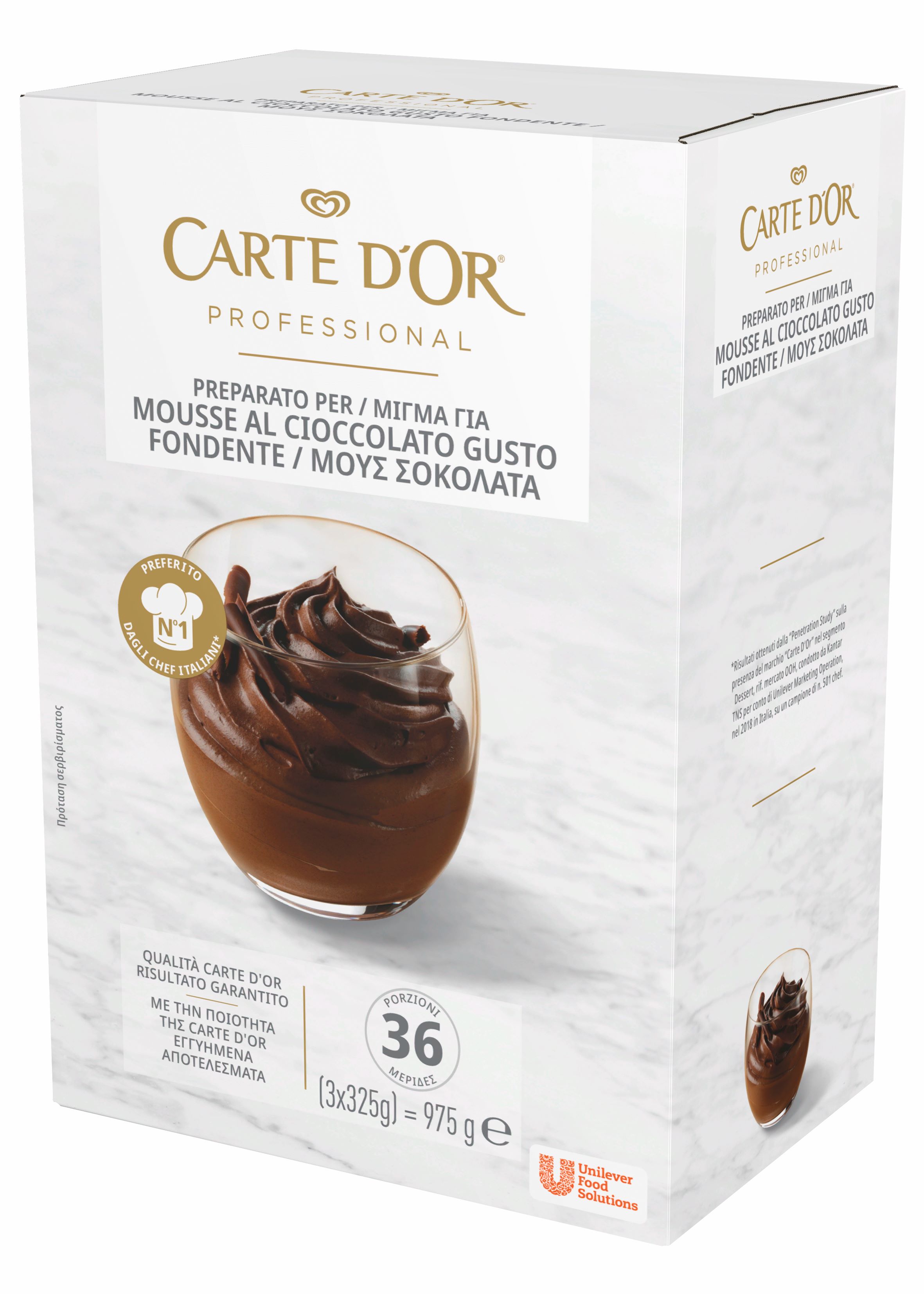 CARTE D'OR MOUSSE CHOCOLATE 720G