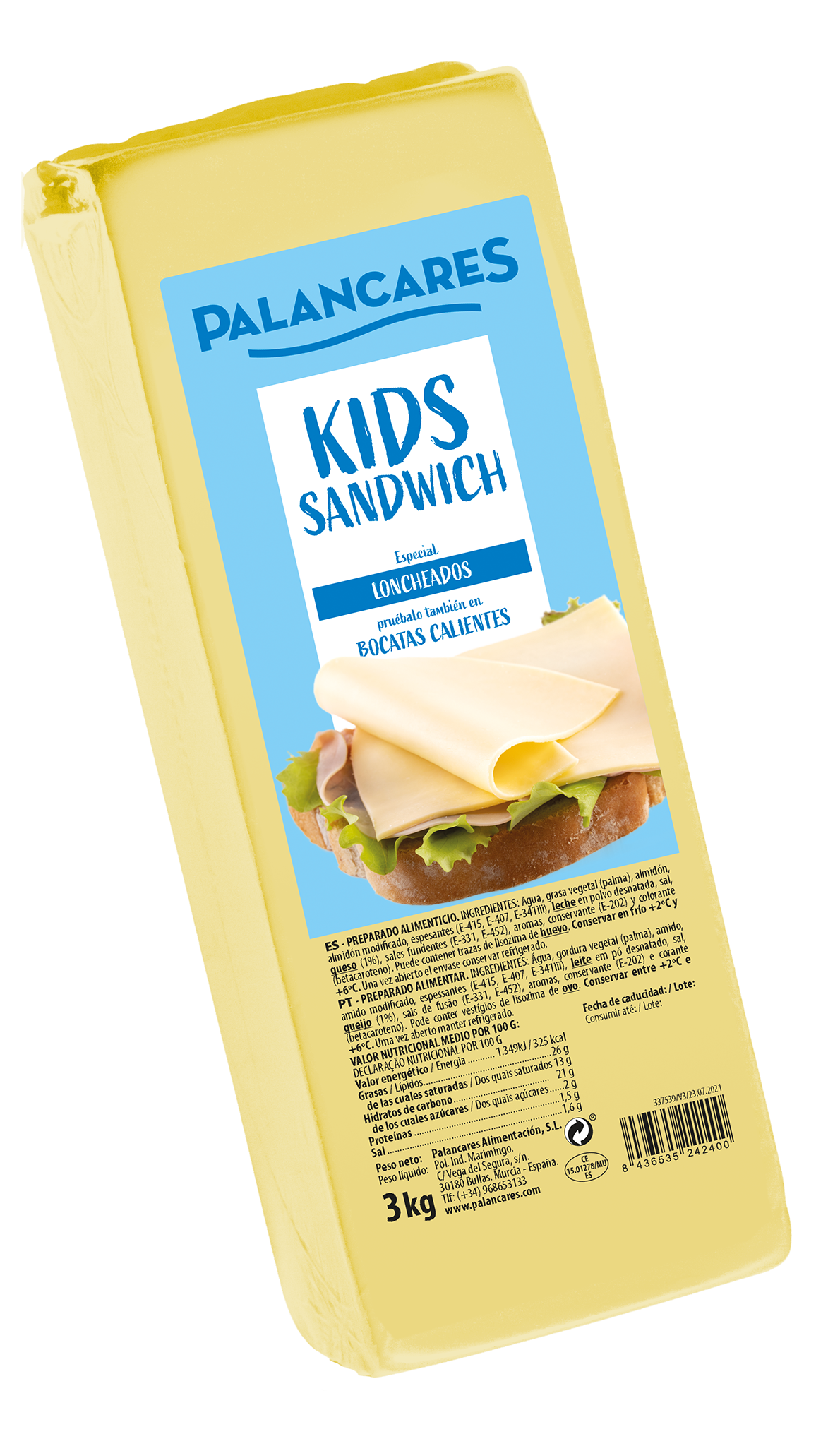 BARRA NEW SÁNDWICH 3KG