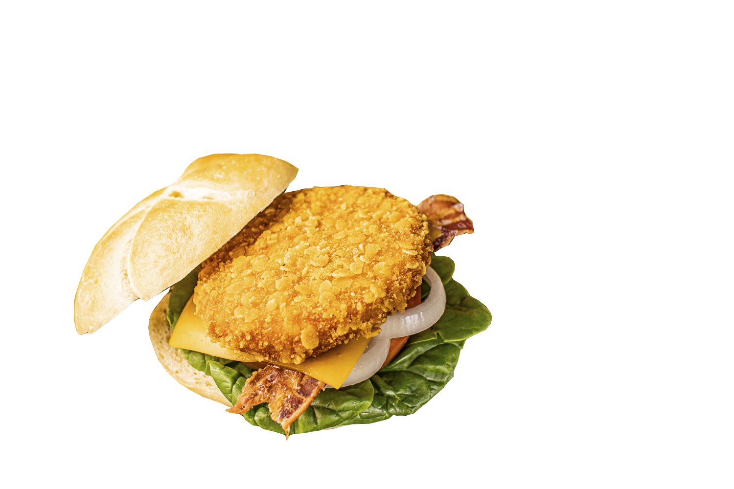 HAMBURGUESA CRISPY CHICKEN