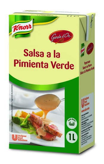 GARDE D'OR SALSA PIMIENTA VERDE BRICK 1L