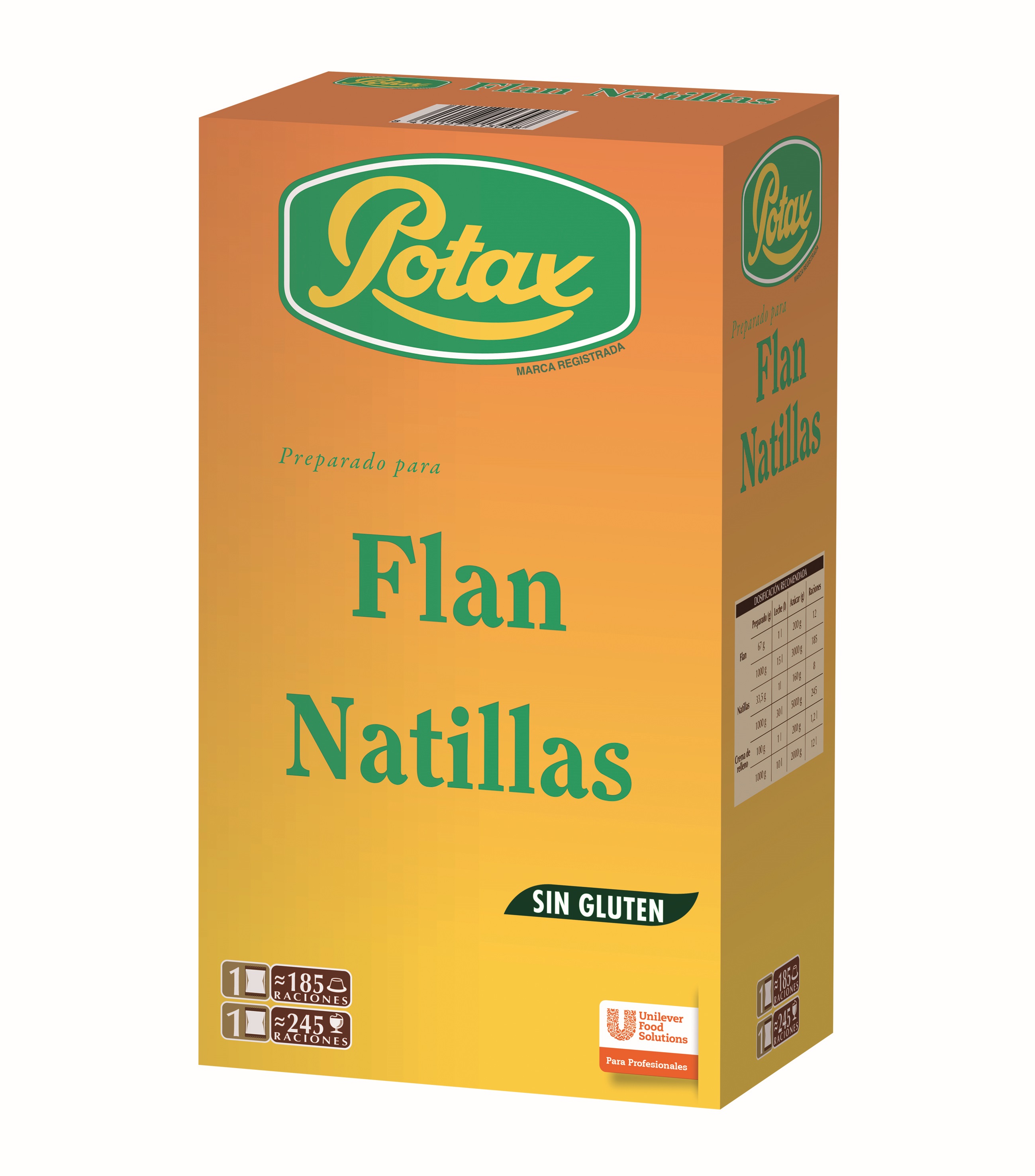 POTAX NATILLAS-FLAN 1KG