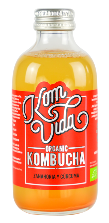 KOMVIDA KOMBUCHA ZANAHORIA 250ML