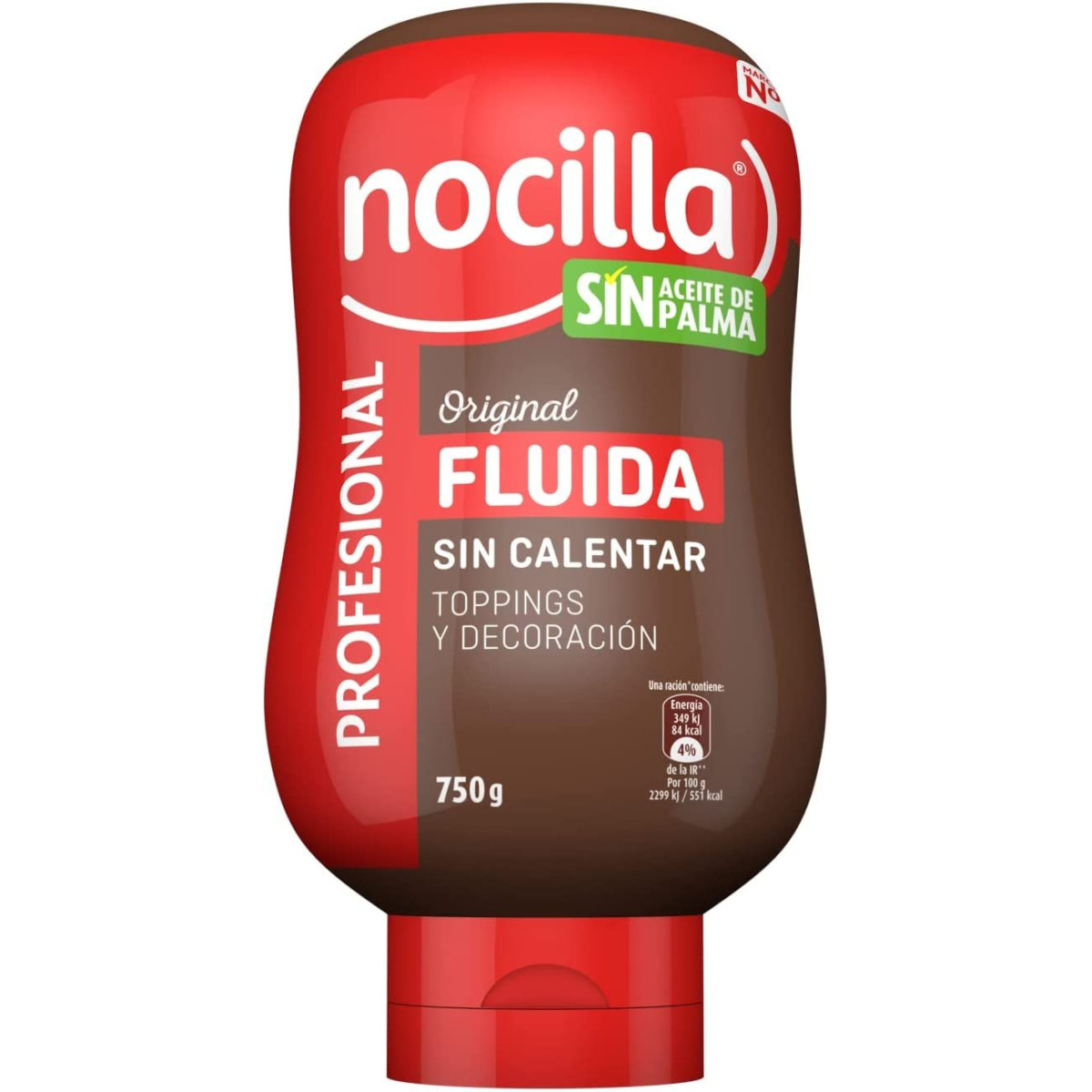 NOCILLA FLUIDA BOCABAJO 750G