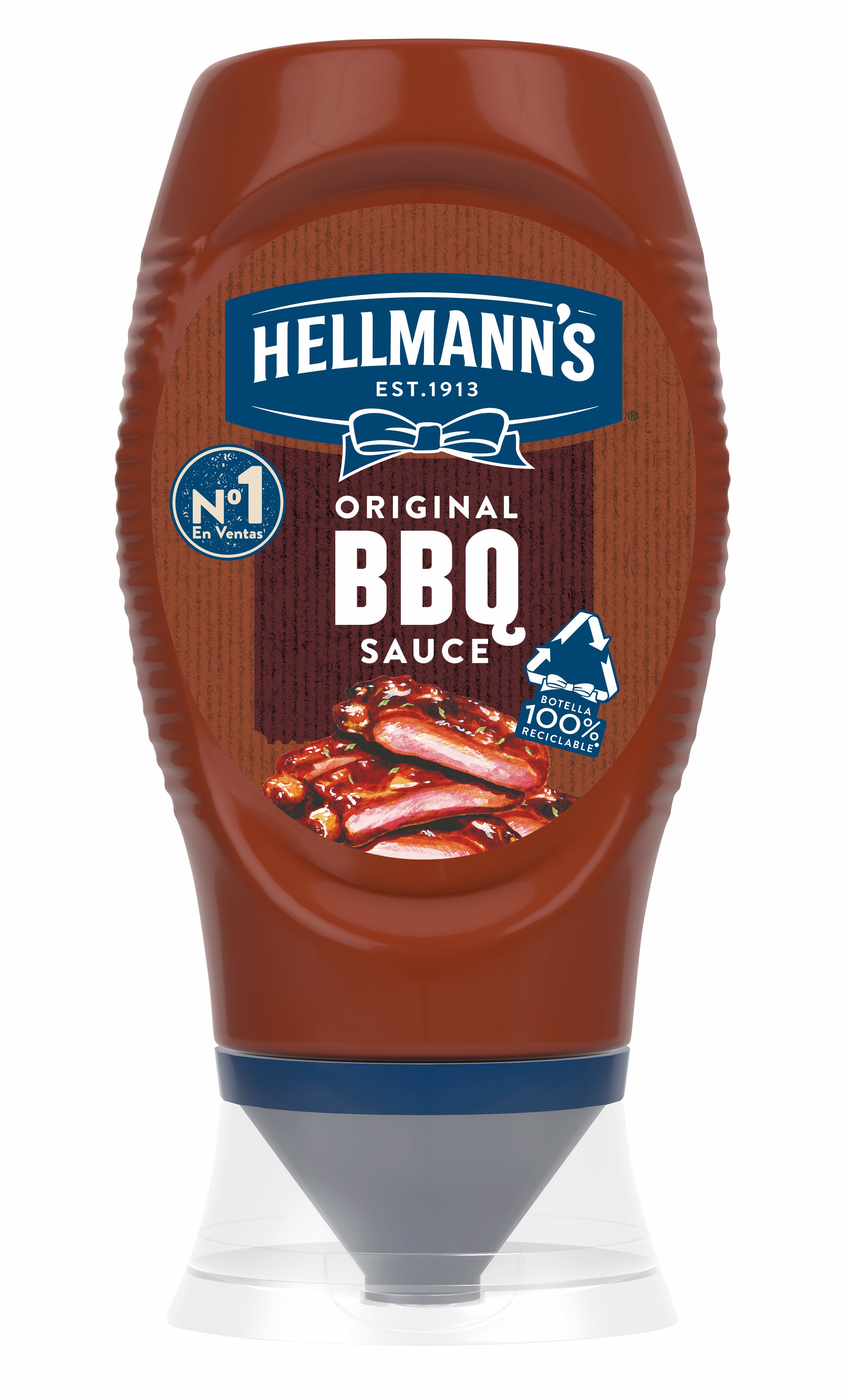 HELLMANN'S SALSA BBQ BOCABAJO 430ML