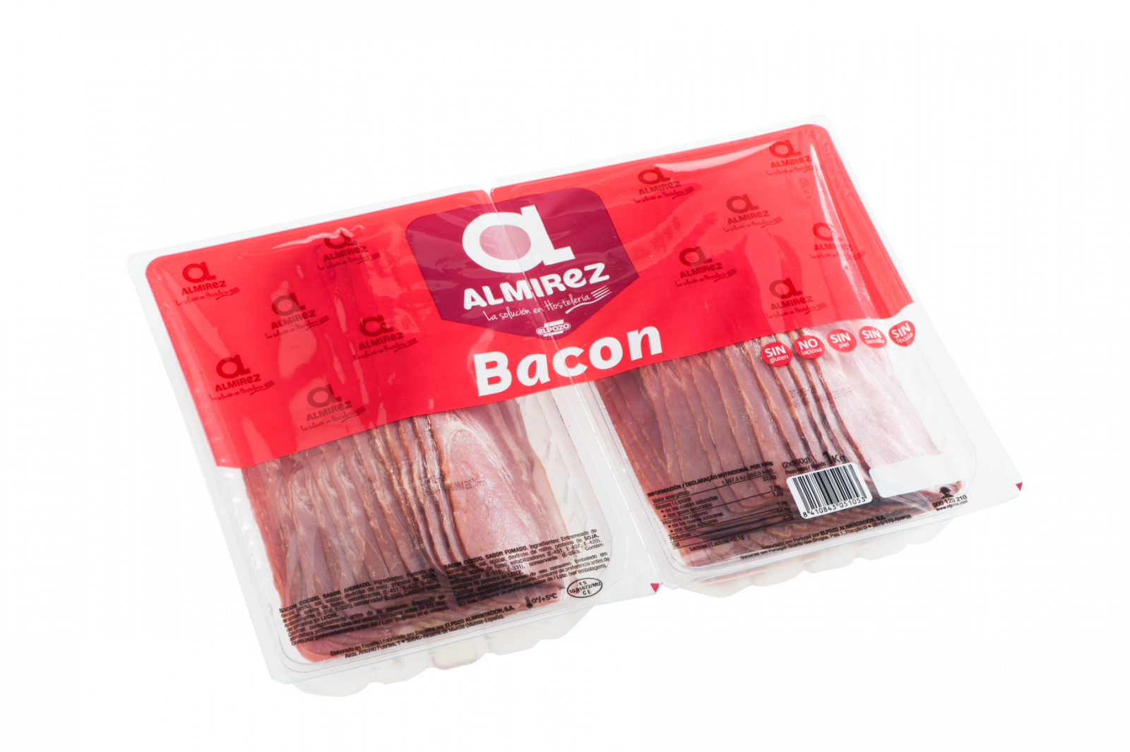 BACON LONCHA 2x500G