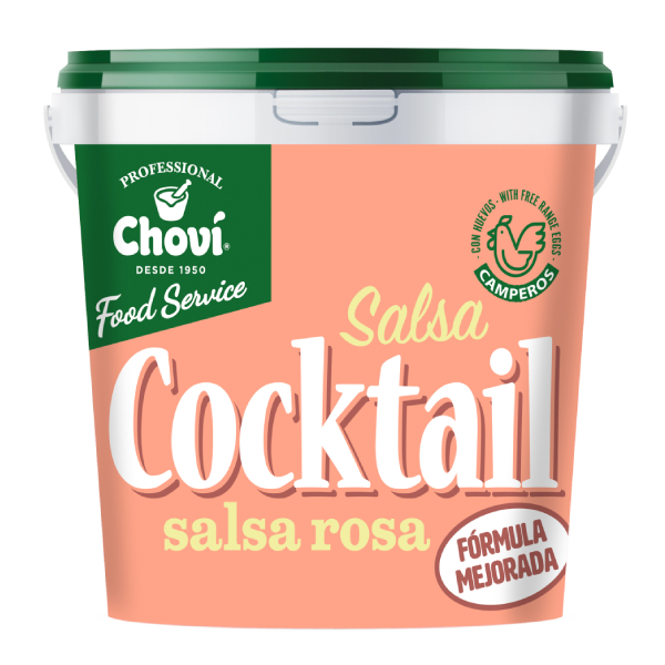 CHOVI SALSA COCKTAIL (ROSA) CUBO 2000ML