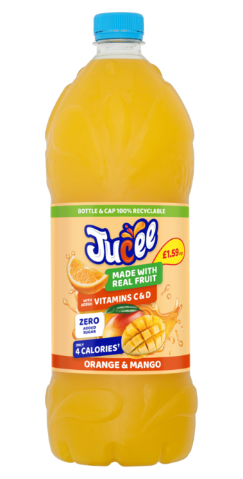 JUCEE ORANGE & MANGO 1,5L