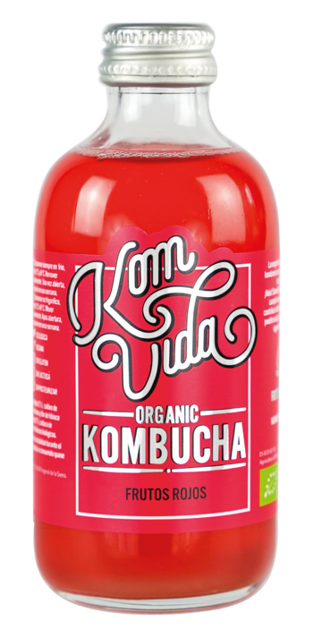 KOMVIDA KOMBUCHA FRUTOS ROJOS 250ML