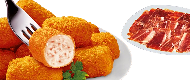 CROQUETA JAMÓN 1KG