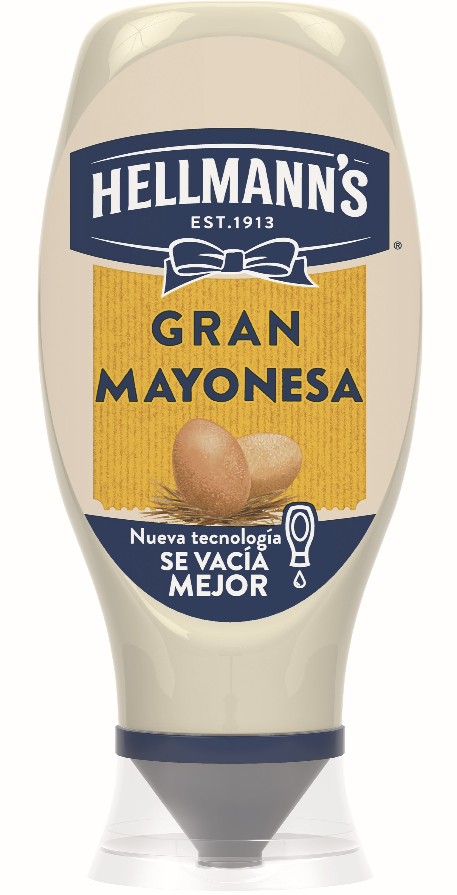 HELLMANN'S MAYONESA BOCABAJO 430ML