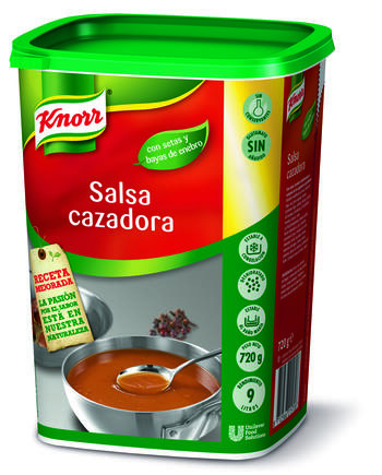 KNORR SALSA CAZADORA 720G